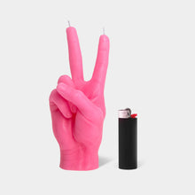 Load image into Gallery viewer, 54 Celsius - Original CandleHand &quot;Peace&quot; Candle - Lifesize &amp; Full Detail
