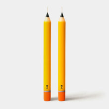 Load image into Gallery viewer, 54 Celsius - Pencil Taper Candles – HB Yellow (2 pack)

