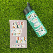 Load image into Gallery viewer, Big Moods - Be Kind, It&#39;s Free Positivity Lettering Sticker
