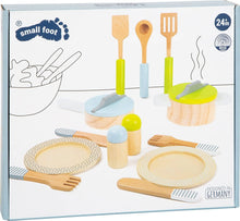 Load image into Gallery viewer, Hauck Toys - Small Foot Crockery &amp; Cookware Playset
