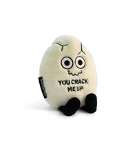 Load image into Gallery viewer, Punchkins - Egg Plushie, Just Kiddin&#39; Plush for kids and tweens
