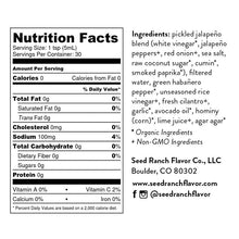 Load image into Gallery viewer, Seed Ranch Flavor Co - Cilantro Lime Taco Hot Sauce | Everything But The Taco
