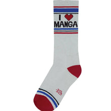 Load image into Gallery viewer, Gumball Poodle - I ❤️ Manga Gym Crew Socks
