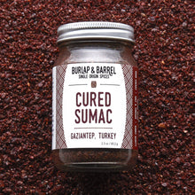 Load image into Gallery viewer, Burlap &amp; Barrel - Cured Sumac (Sumak) - Single Origin Spice &amp; Seasoning
