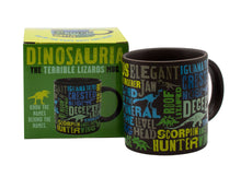 Load image into Gallery viewer, Unemployed Philosophers Guild - Dinosauria Terrible Lizards Coffee Mug
