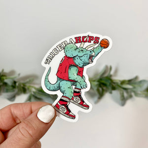 Big Moods - Basketball Triceratops Dinosaur Sticker