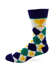 Load image into Gallery viewer, Fabdaz - Trophy Husband Men&#39;s Novelty Crew Socks
