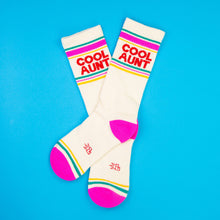 Load image into Gallery viewer, Gumball Poodle - Cool Aunt Gym Crew Socks

