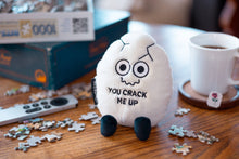 Load image into Gallery viewer, Punchkins - Egg Plushie, Just Kiddin&#39; Plush for kids and tweens
