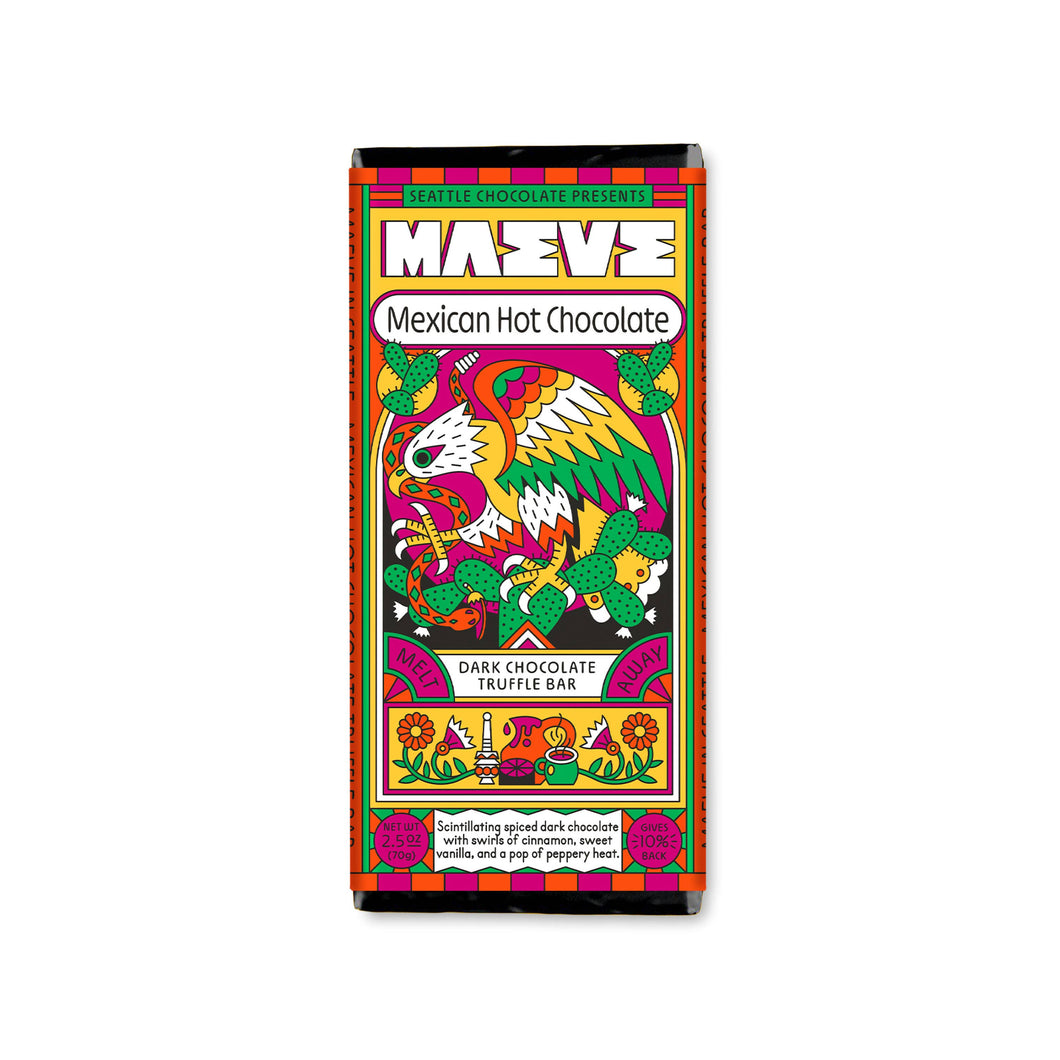 Seattle Chocolate Presents MAEVE - Mexican Hot Chocolate Truffle Bar