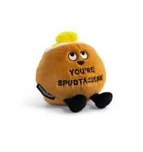 Load image into Gallery viewer, Punchkins - Potato Plushie, Just Kiddin&#39; Plush for kids and tweens
