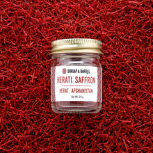 Load image into Gallery viewer, Burlap &amp; Barrel - Herati Saffron - Single Origin Spice &amp; Seasoning
