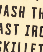 Load image into Gallery viewer, Oxford Pennant - Don't Wash The Cast Iron Skillet Camp Flag • Jason Isbell x Oxford Pennant
