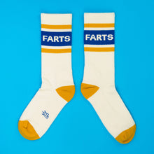 Load image into Gallery viewer, Gumball Poodle - Farts Gym Crew Socks
