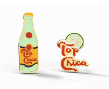 Load image into Gallery viewer, Yellow Owl Workshop - Top Chica Post Earrings - Gold Sparkling Water Texas Studs
