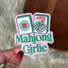 Load image into Gallery viewer, Big Moods - Mahjong Girlie Tile Mahjong Sticker
