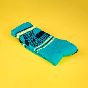 Gumball Poodle - Buh Bye Doubters Gym Crew Socks