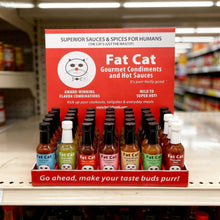 Load image into Gallery viewer, Fat Cat - Counter Display + 42 Units Hot Sauce Intro Package
