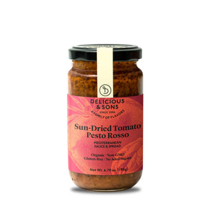 Delicious & Sons - Organic Sun-dried Tomato Pesto Rosso