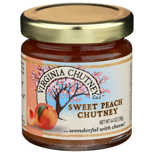 Turner Foods LLC - Virginia Chutney Co. Sweet Peach Chutney 4.4oz (126g)