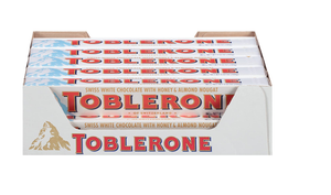 California Organic Imports - Toblerone Swiss White Chocolate Bars 100g
