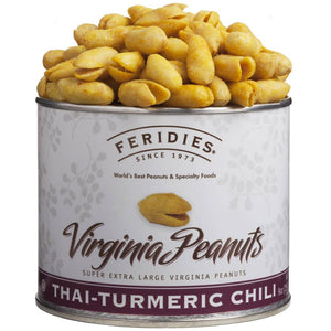 Feridies - 9 oz Thai-Turmeric Chili Virginia Peanuts