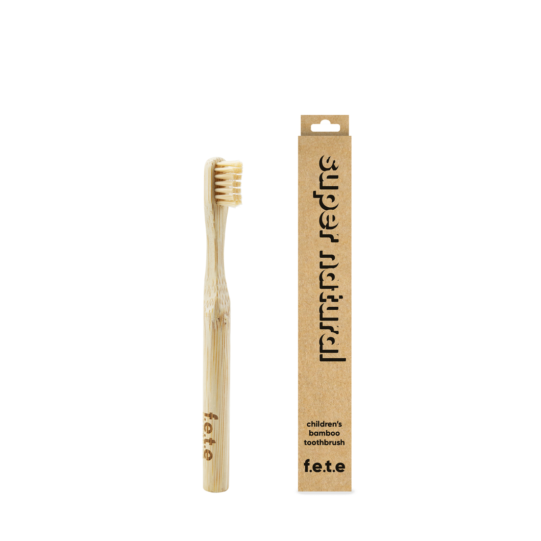 from earth to earth - f.e.t.e | Children's Soft Bamboo Toothbrush