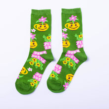 Load image into Gallery viewer, Plant Babe Socks - Women&#39;s Crew Socks for Garden Lovers
