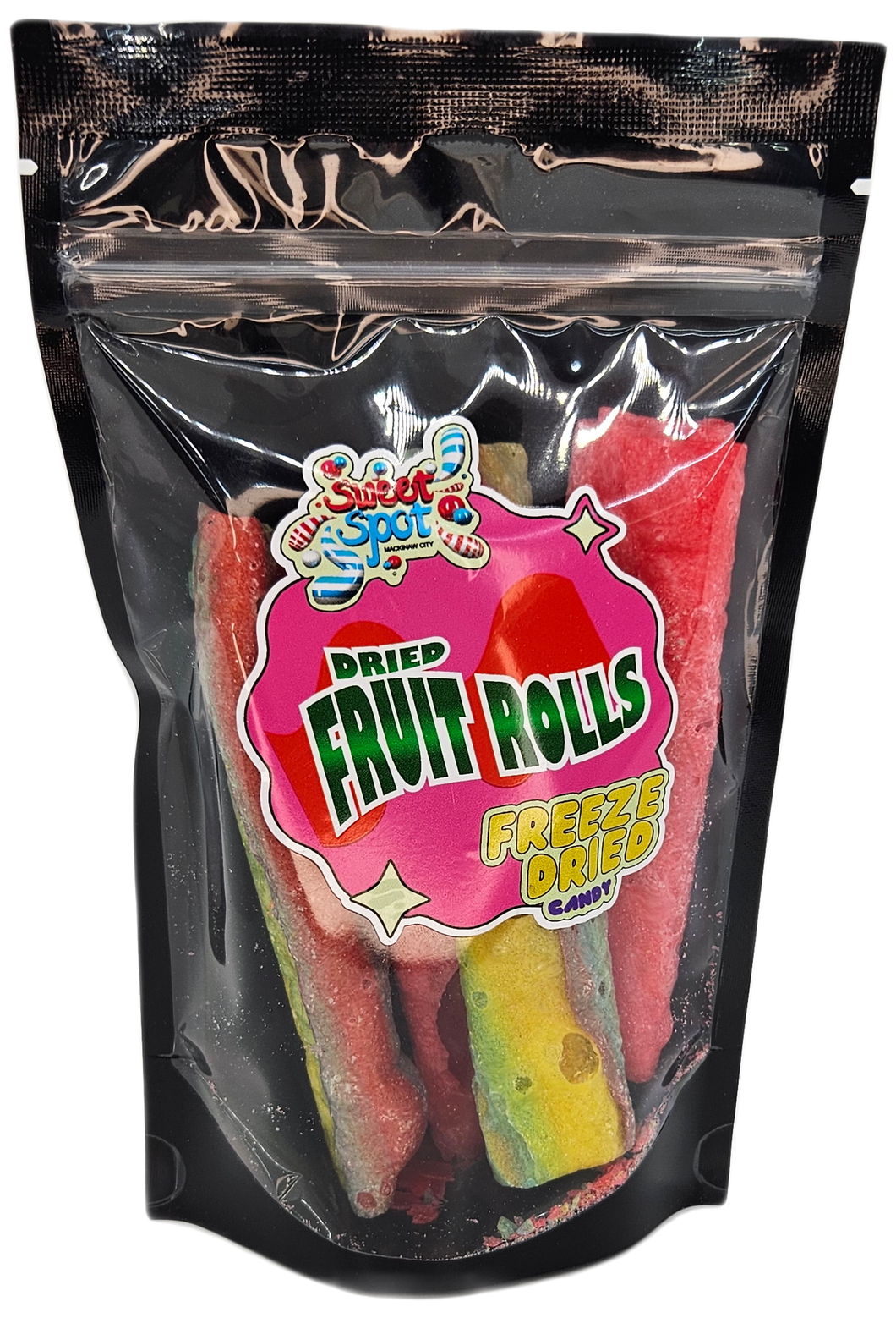 Freeze Dried Fruit Roll-Ups