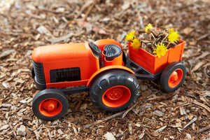orange tractor