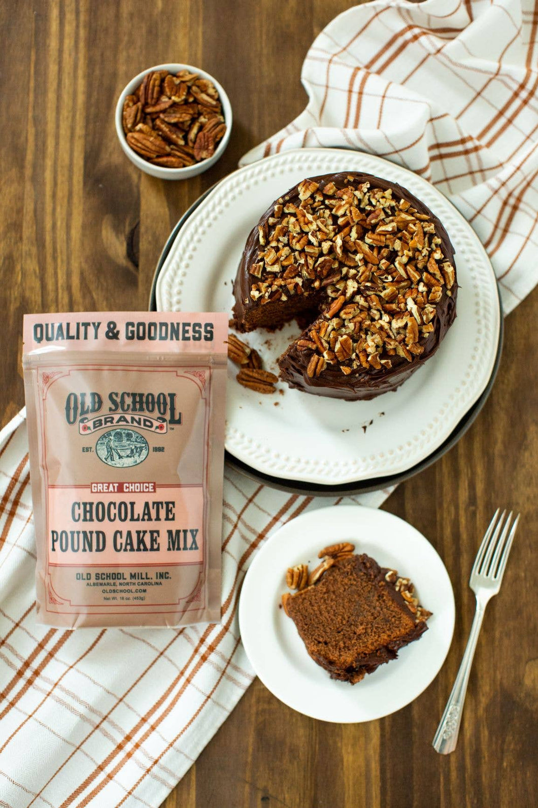 Old School Brand™ - Chocolate Pound Cake Mix