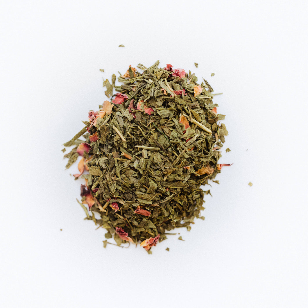 Loose Leaf Tea Company - Organic Sencha Kyoto Cherry Rose (Box)