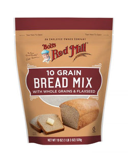 10 grain bread mix with whole grains and flaxssed by bob's red mill
