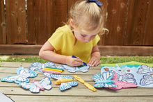 Load image into Gallery viewer, Sesame St. Butterfly Maker Coloring Set
