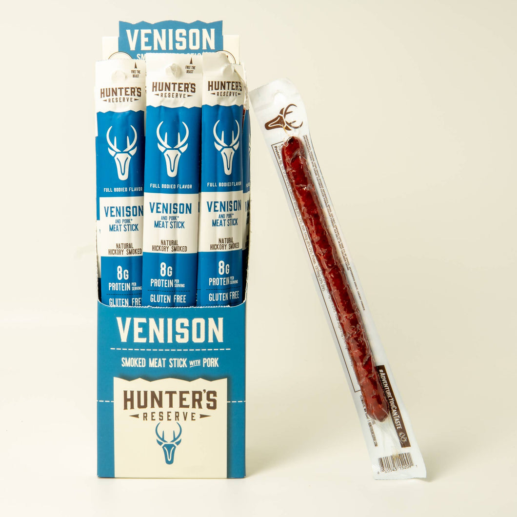 Hunter's Reserve - Venison Meat Sticks - 24 Pack