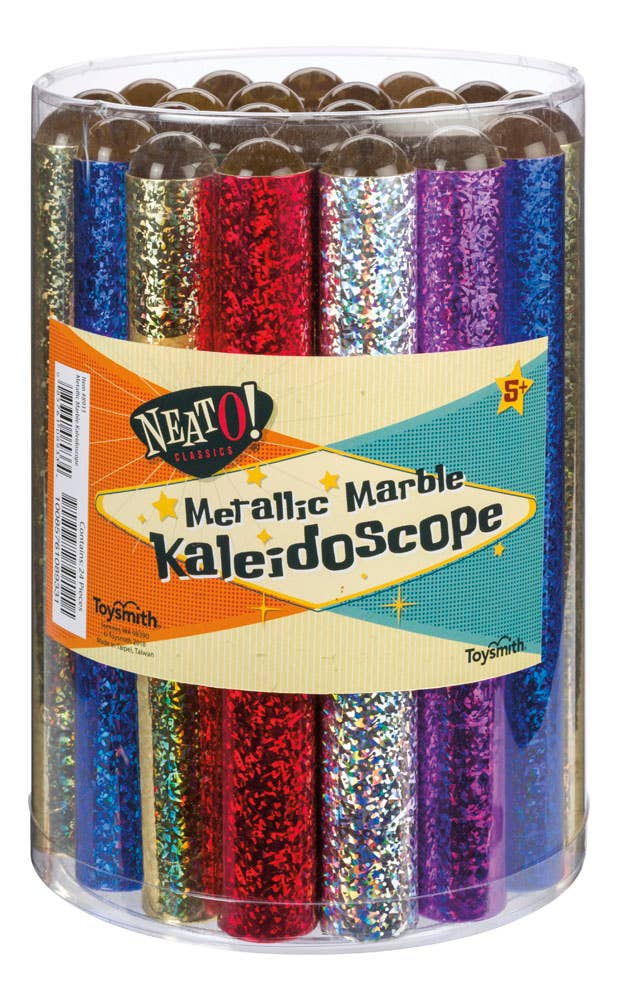Toysmith - Neato! Metallic Marble Kaleidoscope