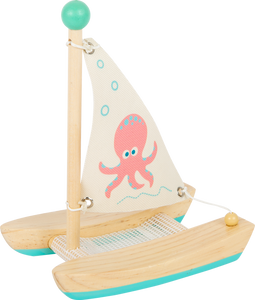 Hauck Toys - Small Foot Octopus Catamaran Water Toy