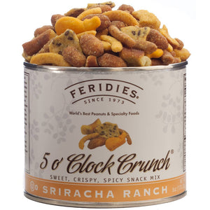 Feridies - 6 oz CAN Sriracha Ranch 5 O'clock Crunch Snack Mix