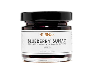 BRINS - Mini Blueberry Sumac Spread & Preserves