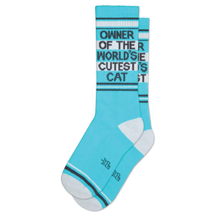 Gumball Poodle - OWNER OF THE WORLD'S CUTEST CAT Gym Socks