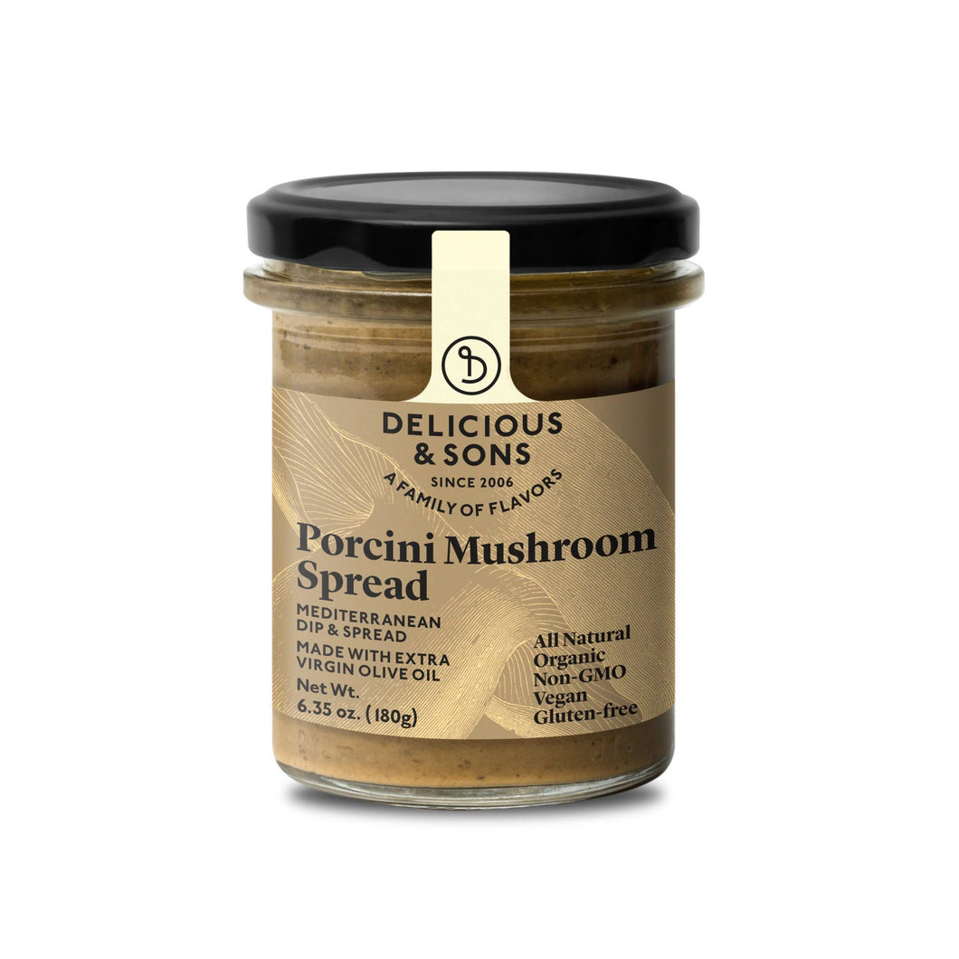 Delicious & Sons - Organic Porcini Mushroom Spread