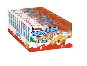 California Organic Imports - Kinder Happy Hippo COCOA CREAM Biscuits 103g