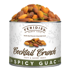 FERIDIES - 9oz Tin Spicy Guac Cocktail Crunch Snack Mix