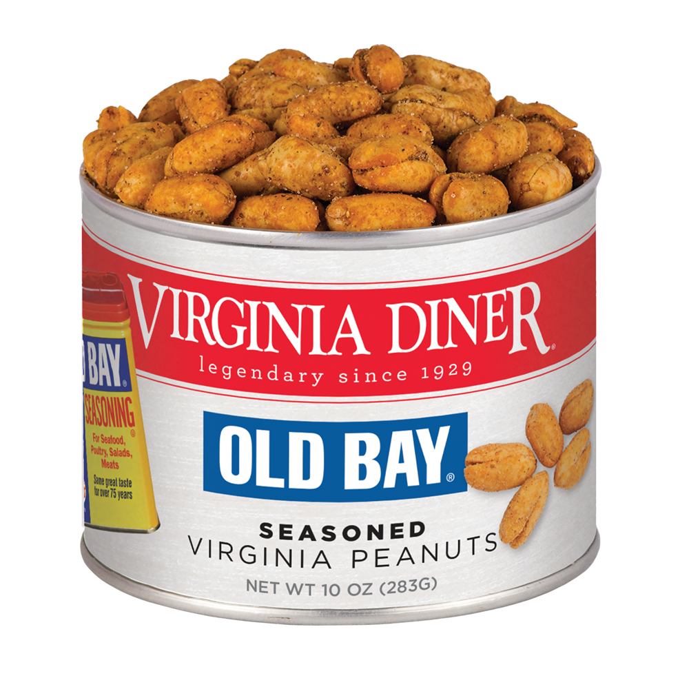 Virginia Diner, Inc. - 10 oz Old Bay Seasoned Peanuts