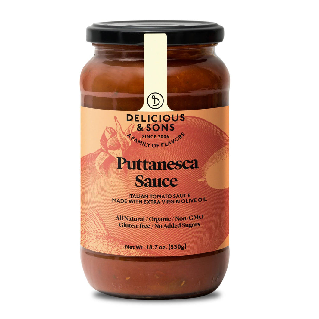 Delicious & Sons - Organic Puttanesca Sauce