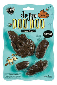 Toysmith - Prank U! Fake Doggo Doo Doo, Looks So Real - 4 Pieces