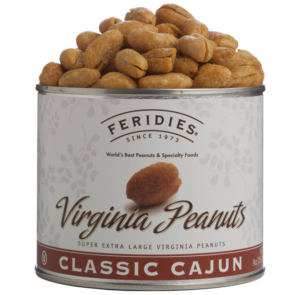 Feridies - 9 oz Classic Cajun Virginia Peanuts