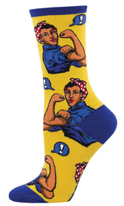 Rosie Riveter Socks