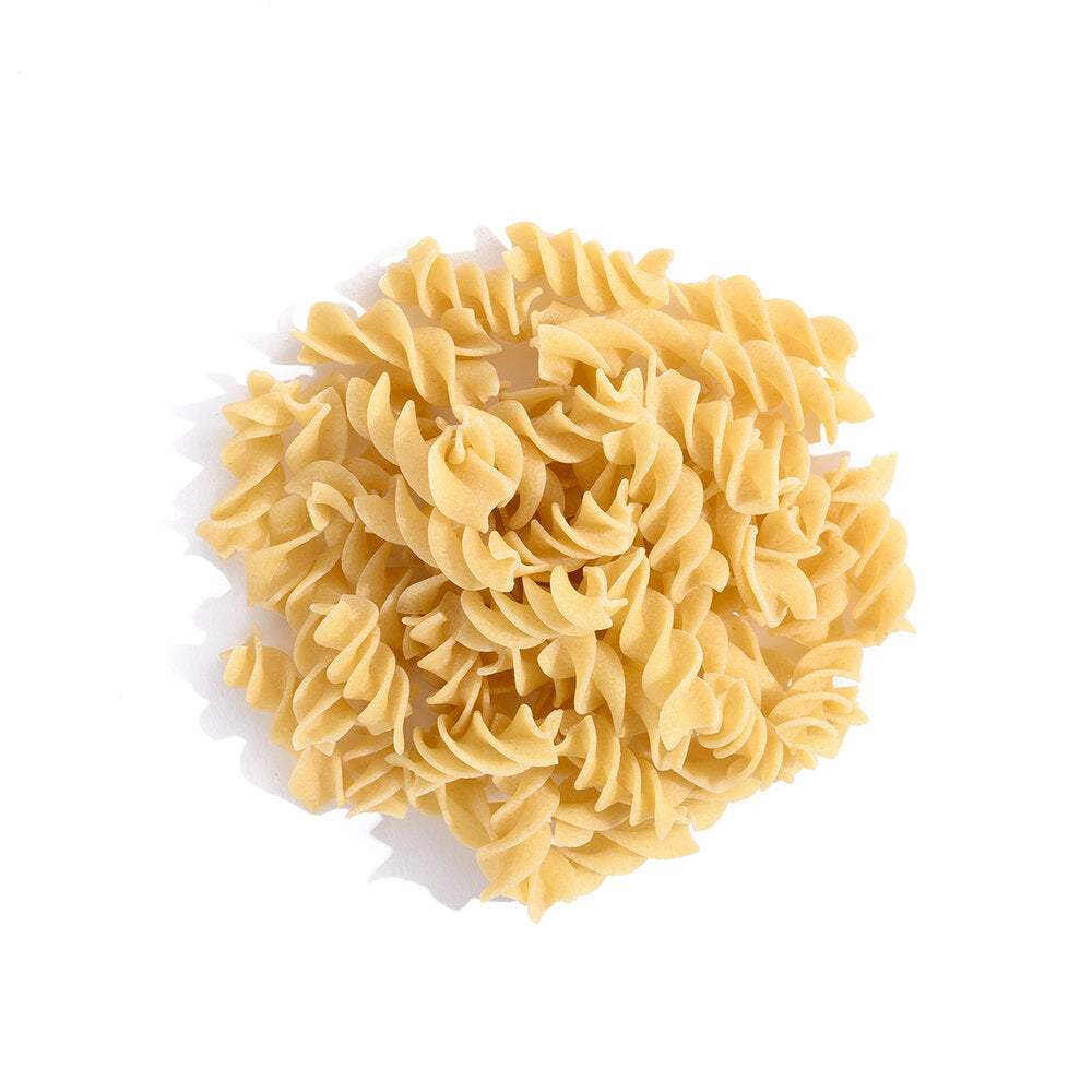 pile of spiral pasta