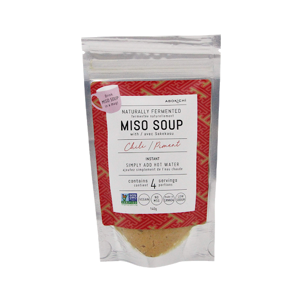 Abokichi - 140g Chilli Instant Miso Soup